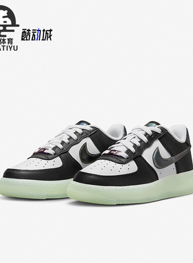 Nike/耐克正品Air Force 1GS女子大童龙年款板鞋FZ5529-103