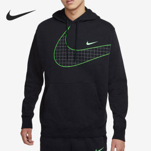 Nike/耐克男子英雄联盟加绒宽松运动连帽卫衣 DO6936-010
