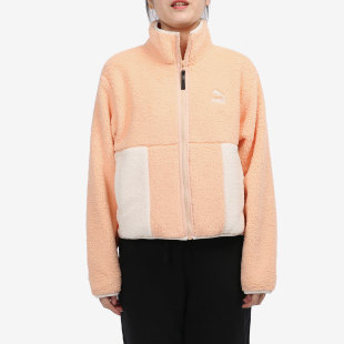 Puma/彪马秋冬款女子时尚羊羔毛保暖外套533032-27
