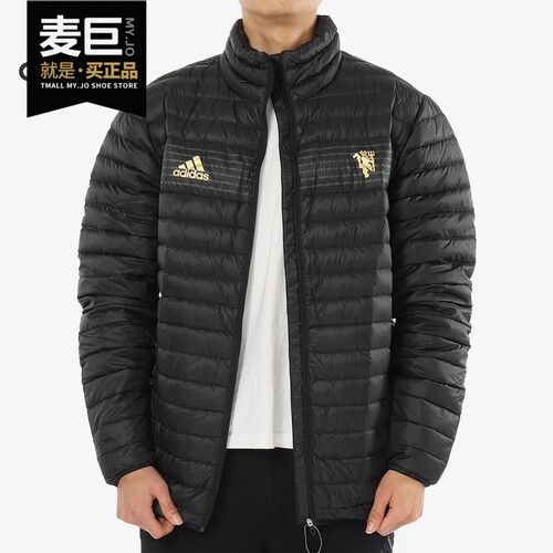 阿迪达斯曼联羽绒服男子外套夹克