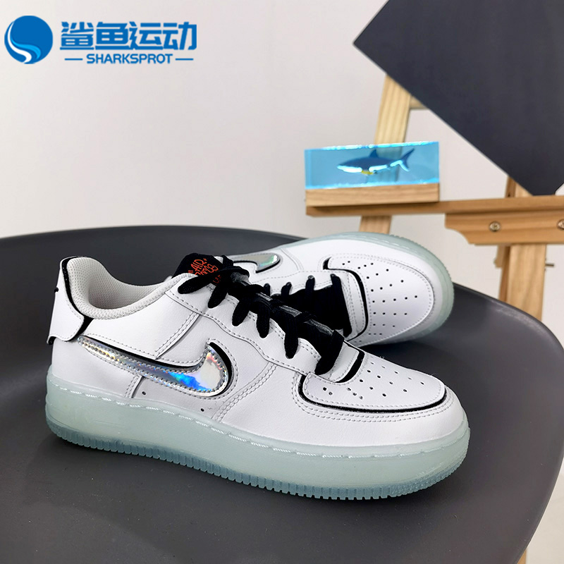 Nike/耐克正品Force 1 AF1女子GS大童运动低帮板鞋DH7341-100