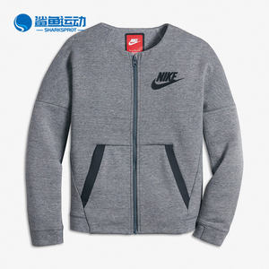 Nike/耐克正品年新款运动休闲大童拉链长袖外套 806214-091