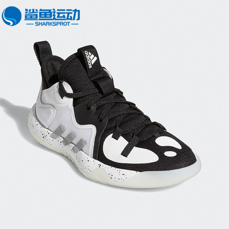 阿迪达斯大童耐磨系带篮球鞋