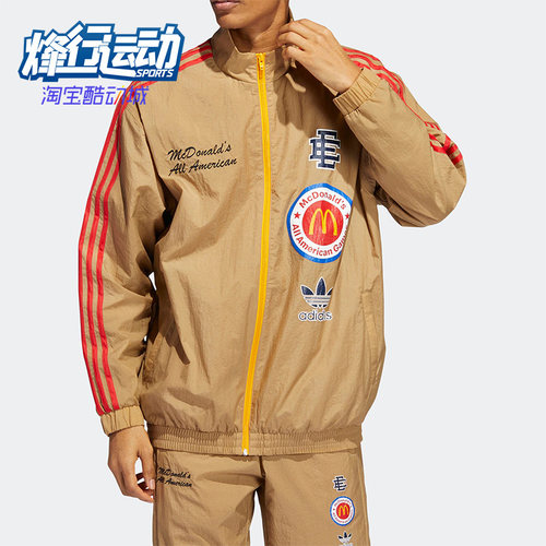 Adidas/阿迪达斯春季正品三叶草男子休闲运动联名梭织外套 HI5589