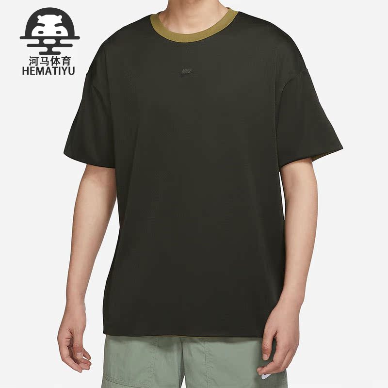 耐克正品男子双面穿休闲恤
