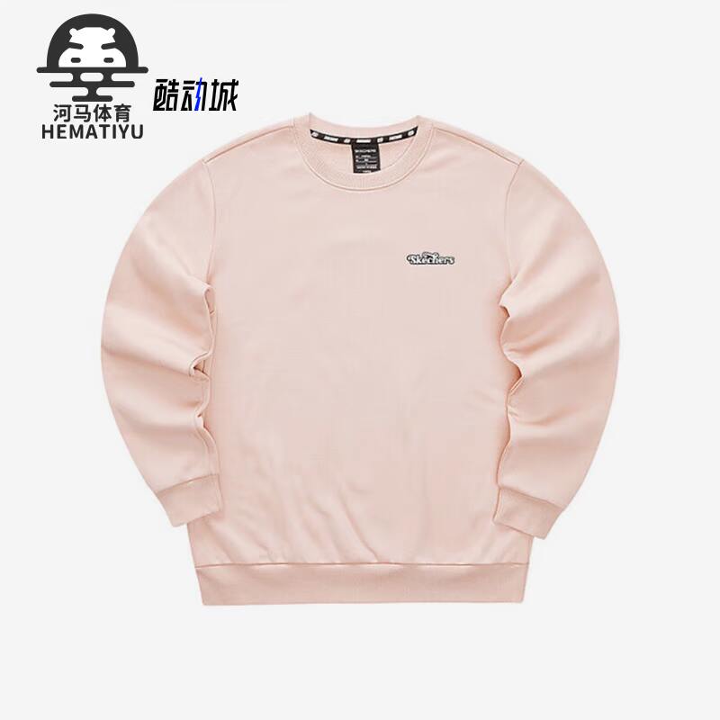 斯凯奇正品男女圆领休闲卫衣