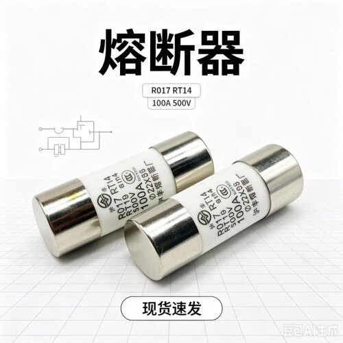沪丰R017熔断器AM4保险管RT18芯