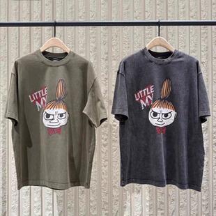 棉质T恤2026夏新品 正品 套色炒雪花斑驳MBF2TEE047 M联名