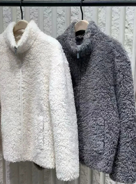 【act系列】正品外套2025冬新品泰迪绒厚实高领宽松MBE4COT065