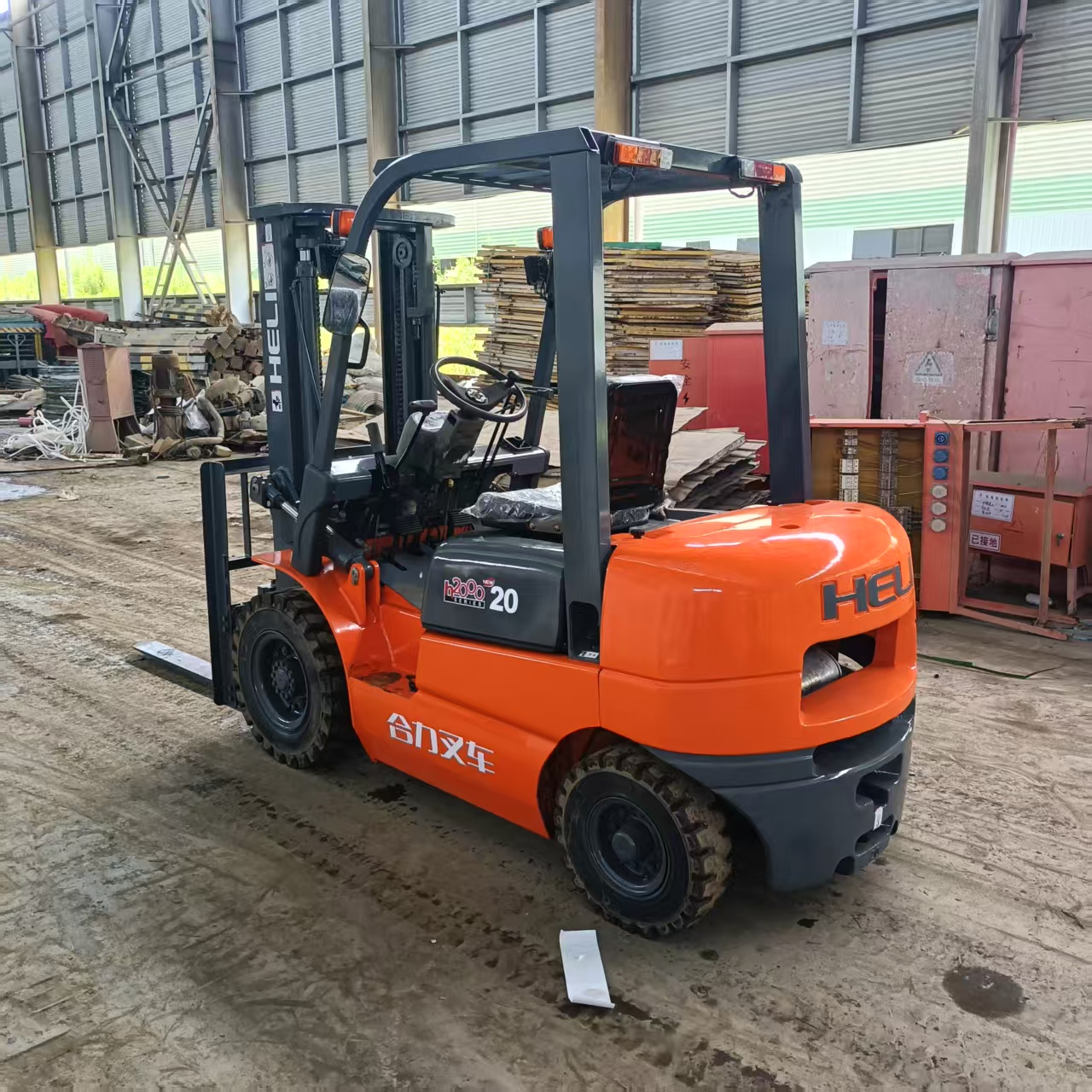 热销二手叉车2吨合力叉车三吨杭州叉车低排放490新式动力实心轮胎