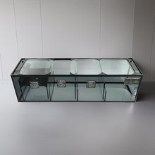 鱼缸底过滤缸西北老大虹吸底滤鱼缸下滤底缸干湿分离底滤槽
