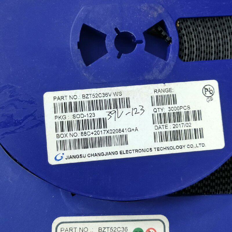 议价WS贴片稳压二极管NZT52C36VNZT52C33VNZT52C39V