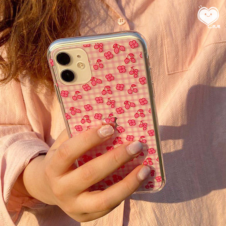 【现货】musemood小众mini fruit手机壳iPhone12透明适用苹果11软套韩国代购
