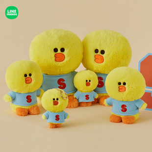 【正品现货】LINE FRIENDS basic renewal毛绒公仔坐立玩偶礼物