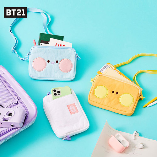 BT21单肩包斜挎手机证件包袋