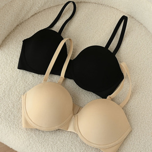 桑蚕丝 记忆软钢圈 女士聚拢文胸 无痕承托内衣 透气胸罩 四季款