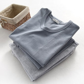 纯棉秋衣秋裤 男装 吸汗透气内衣套装 秋冬款 分开拍 男士