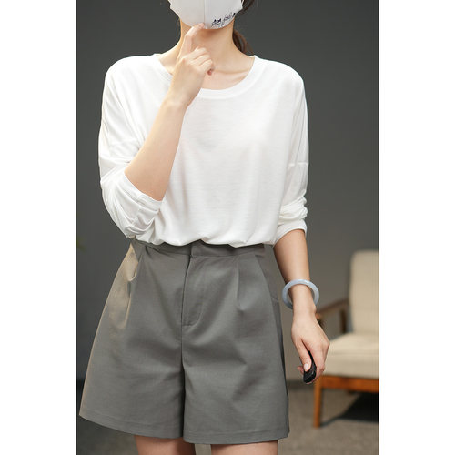 夏日女士赛尔长袖薄款