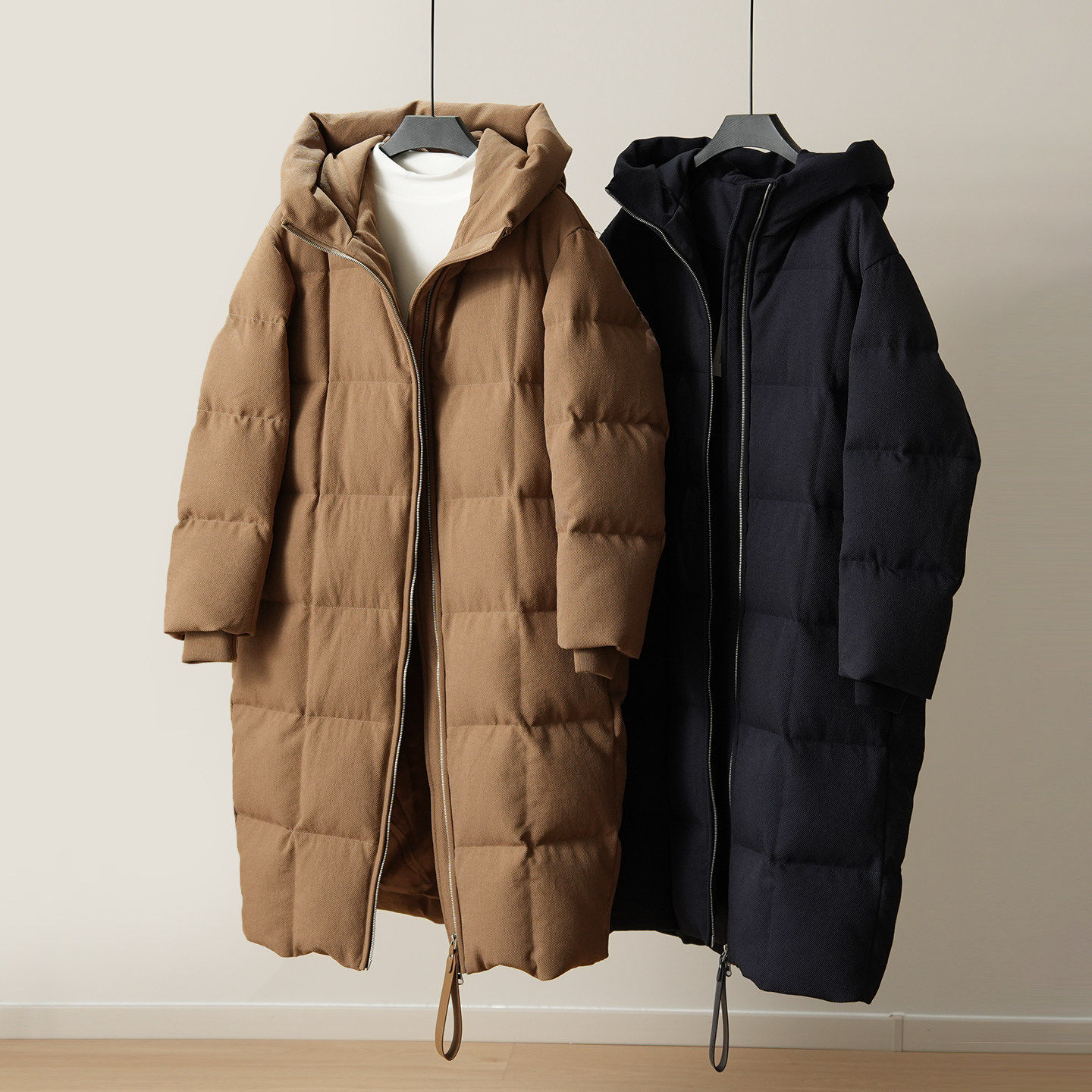 高品90绒子 白鹅绒 女士长款羽绒服 宽松保暖连帽外套面包服 冬款,女装/女士精品,羽绒服,淘宝优惠券,粉丝福利购,淘宝优惠卷