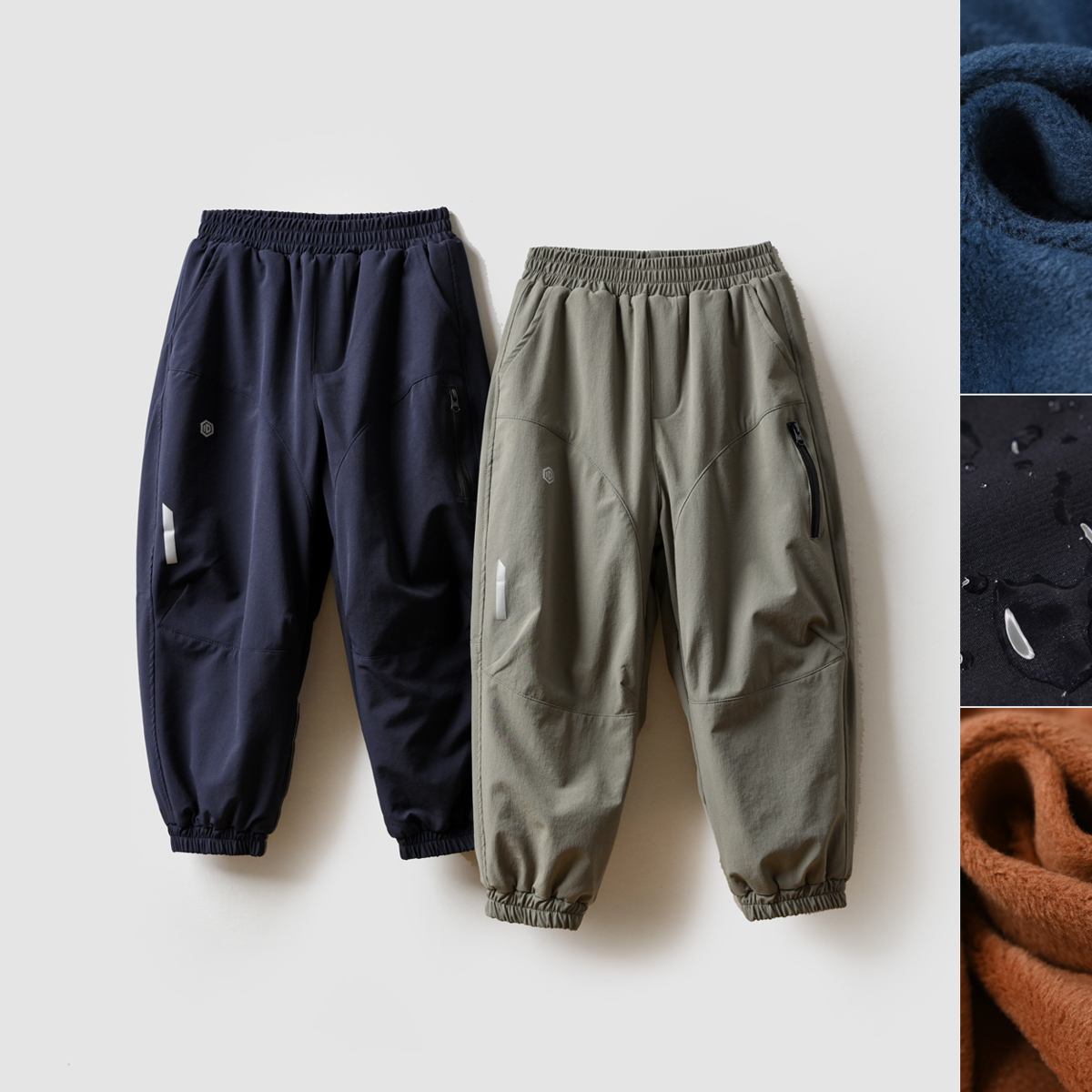 儿童加绒裤保暖休闲裤大童