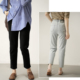 九分裤 能跑能跳能劈叉 女士薄软法棍裤 直筒牛仔裤 万向弹烟管裤