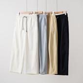 女装 薄款 松紧腰宽松休闲裤 夏款 UPF40 180g女士防晒气球裤