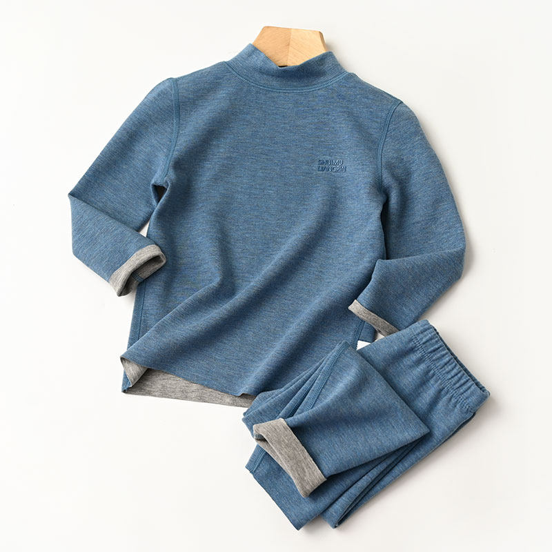 特 儿童双面蚕丝高领内衣套装 男女童秋衣秋裤 秋冬款,童装/婴儿装/亲子装,内衣套装,淘宝优惠券,粉丝福利购,淘宝优惠卷