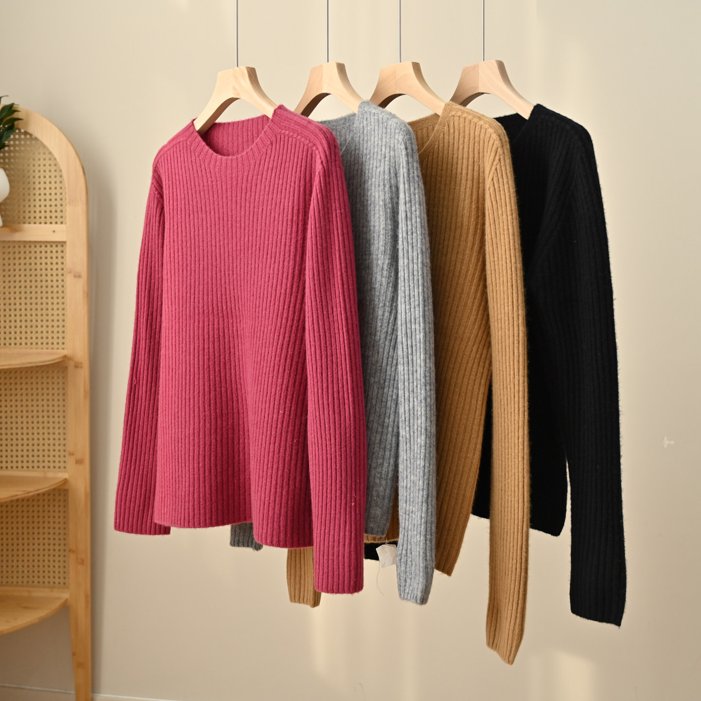 特价 无补 女士坑条羊毛衫 圆领基础叠穿毛衫针织上衣 女装 秋冬,女装/女士精品,毛衣,淘宝优惠券,粉丝福利购,淘宝优惠卷