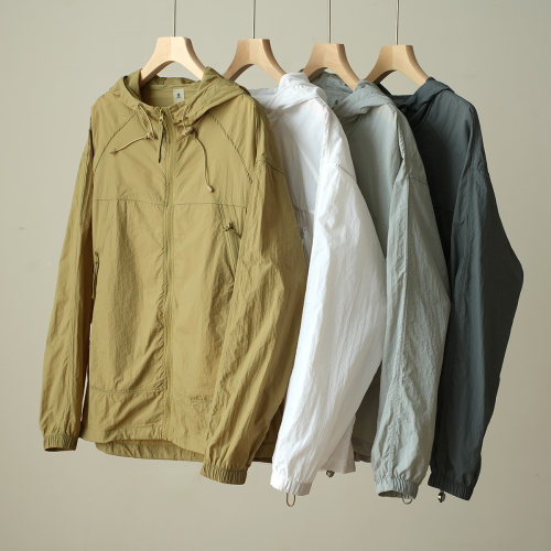 情侣款UPF50+轻薄透气冰丝防晒衣