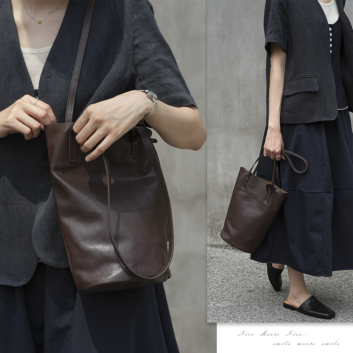 慵懒软皮水桶包 复古通勤头层植鞣牛皮女士真皮大容量 单肩包k,箱包皮具/热销女包/男包,通用款女包,淘宝优惠券,粉丝福利购,淘宝优惠卷