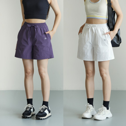 女士运动短裤跑步健身防晒裤夏