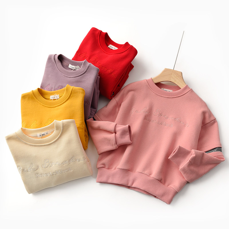特 儿童纯棉卫衣 男童女童 圆领长袖上衣 打底衫,童装/婴儿装/亲子装,卫衣/绒衫,淘宝优惠券,粉丝福利购,淘宝优惠卷