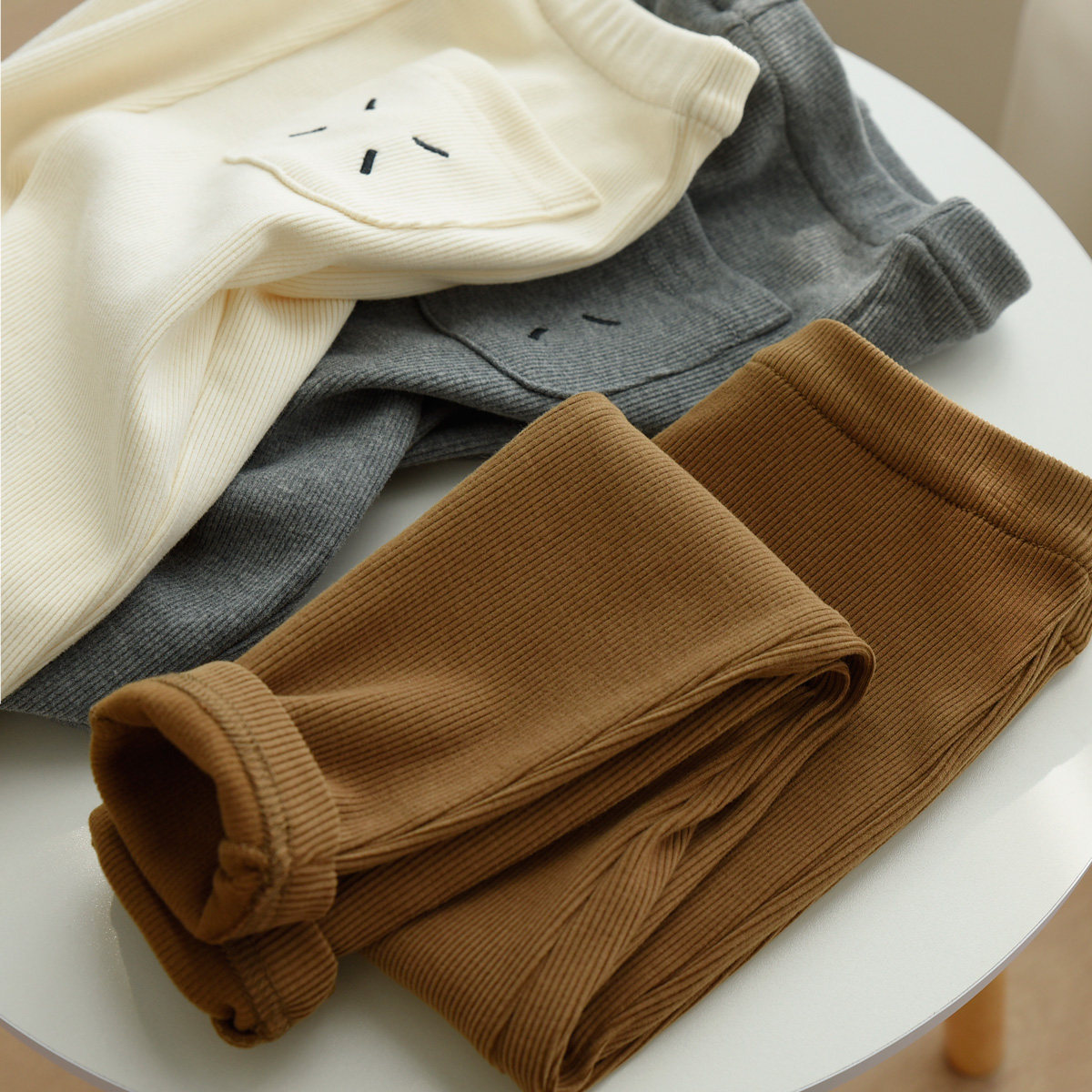 儿童螺纹弹力打底裤 女童纯色百搭休闲长裤 中大童 春秋款 童装,童装/婴儿装/亲子装,裤子,淘宝优惠券,粉丝福利购,淘宝优惠卷