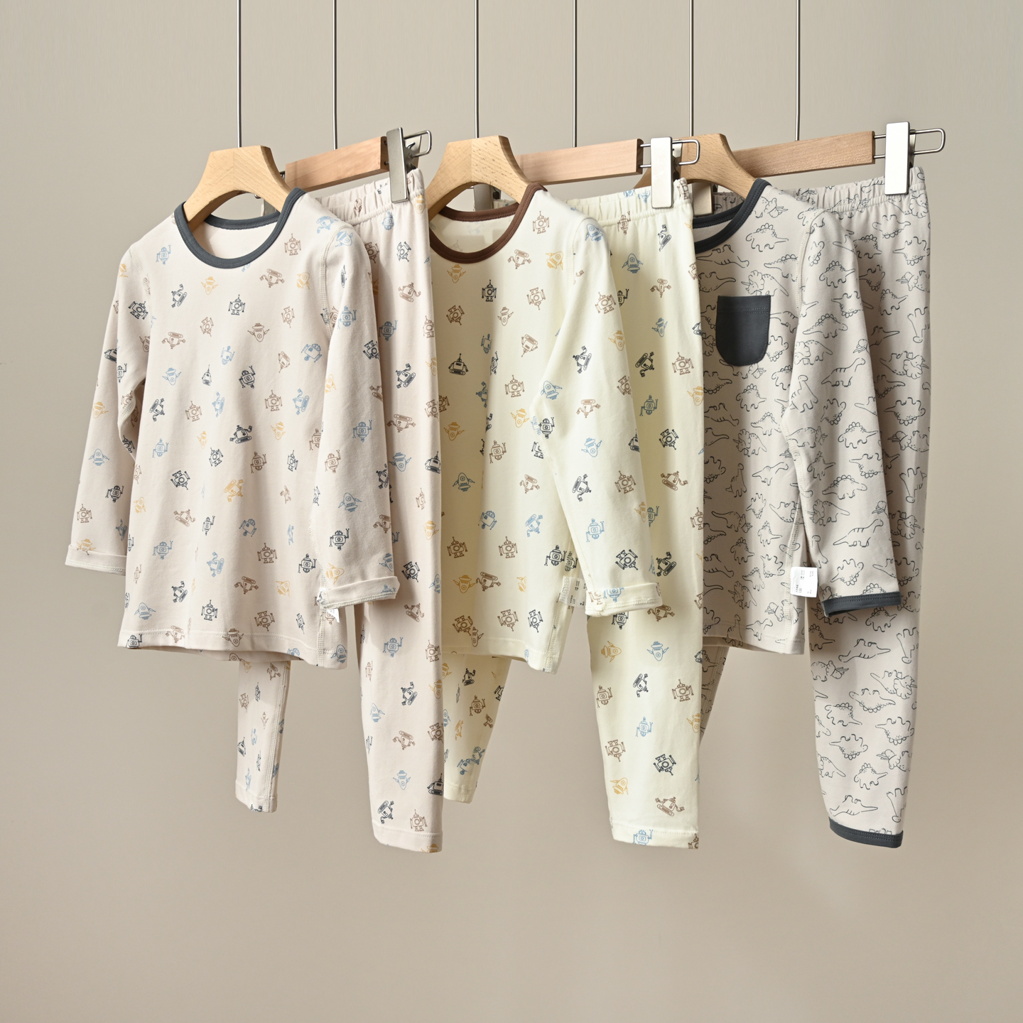 儿童秋衣秋裤套装保暖衣秋冬款