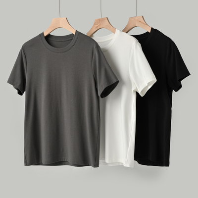 优可丝男士基础T恤圆领短袖