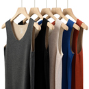 男装 300g男士 秋冬新款 保暖内衣打底衫 含羊绒蚕丝无痕随心裁背心