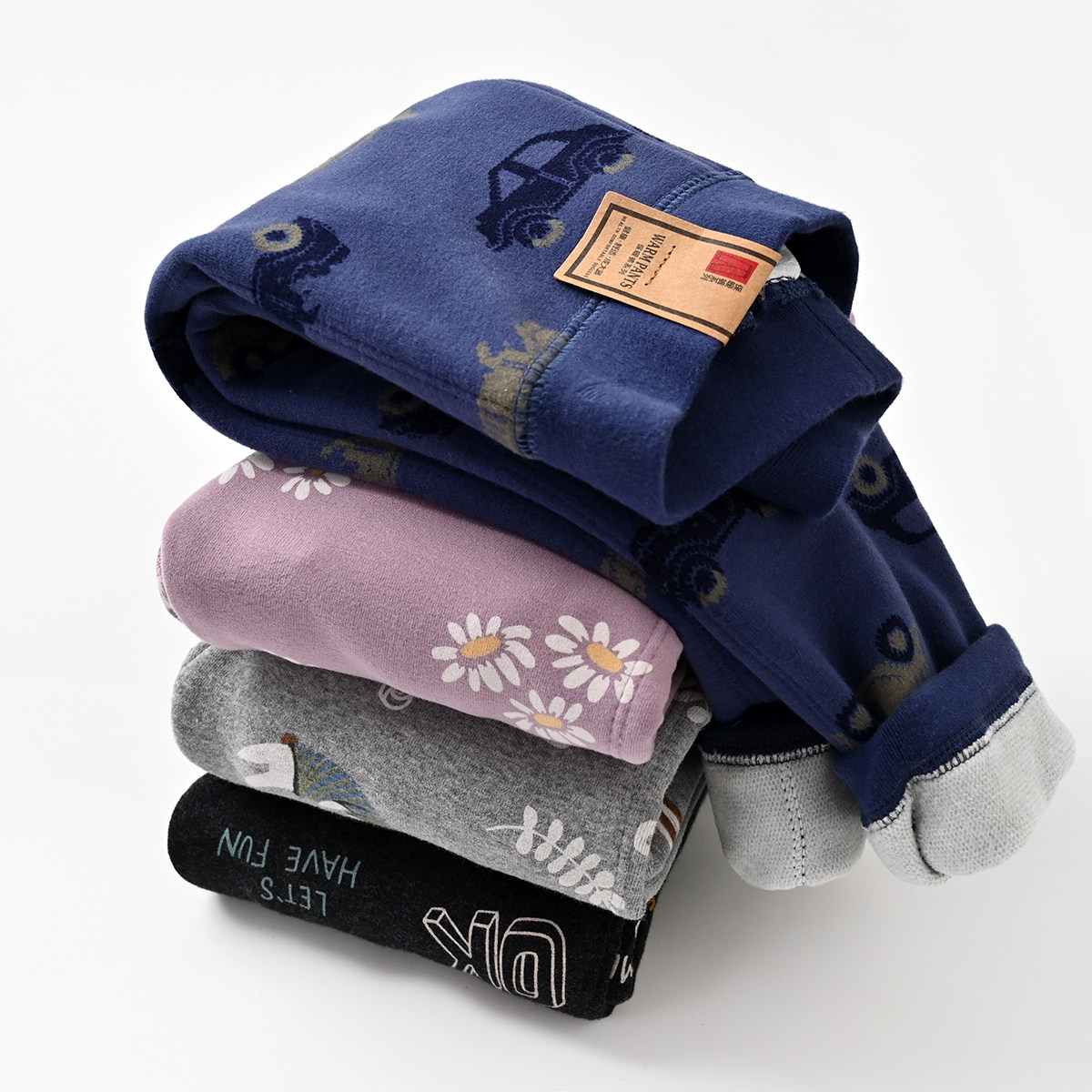 特 儿童加厚保暖裤 男女童卡通打底裤 热能裤 秋冬款 童装,童装/婴儿装/亲子装,裤子,淘宝优惠券,粉丝福利购,淘宝优惠卷