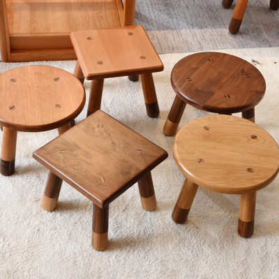 实木家具圆凳实木简约