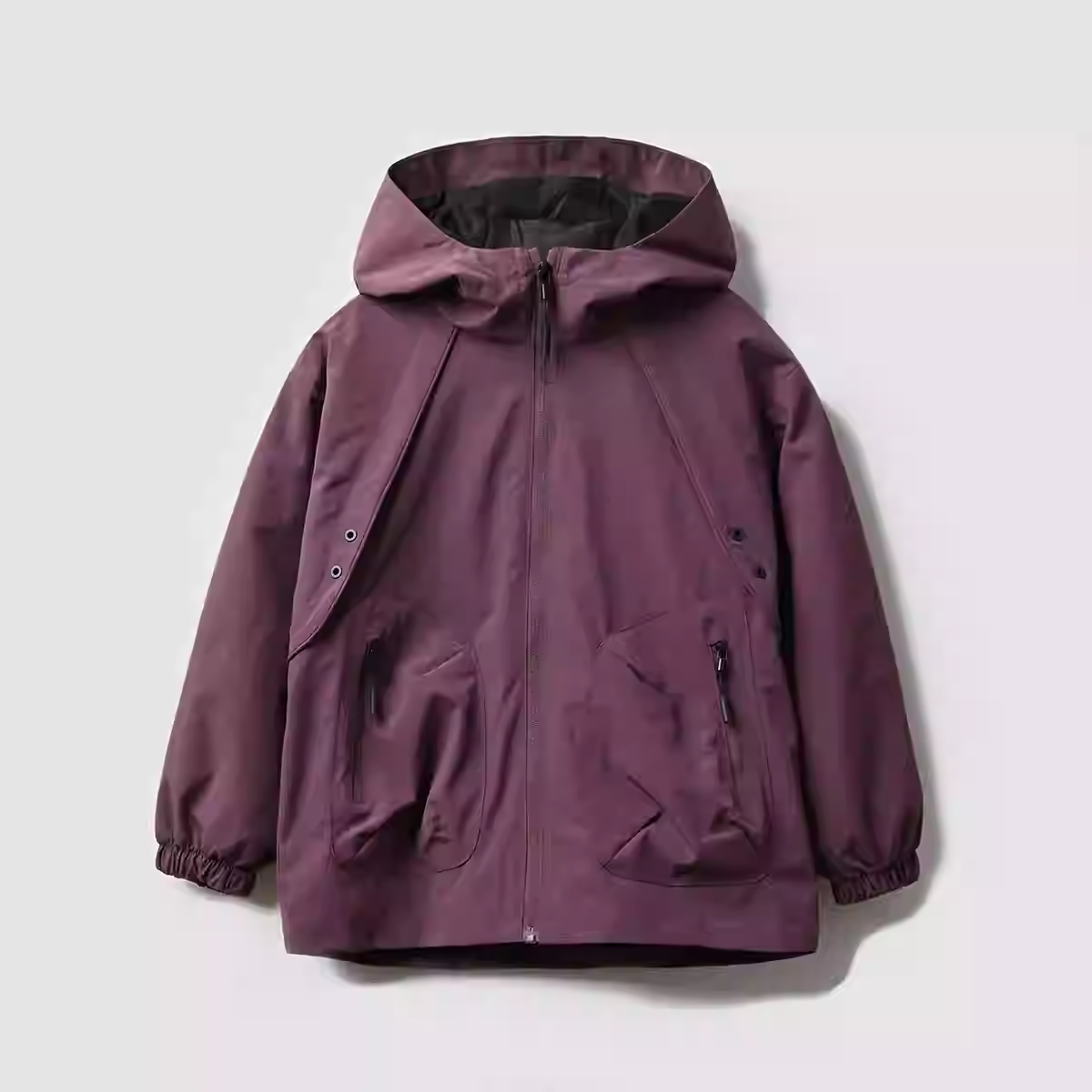 男女童连帽风衣外套春秋款