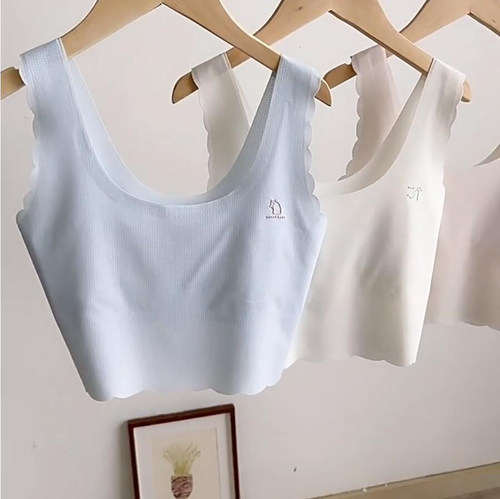 少女文胸一阶段无痕背心内衣美背