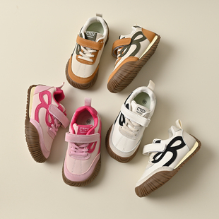 春秋款 防滑男童阿甘板鞋 中大童 女童跑步德训鞋 儿童软底运动鞋