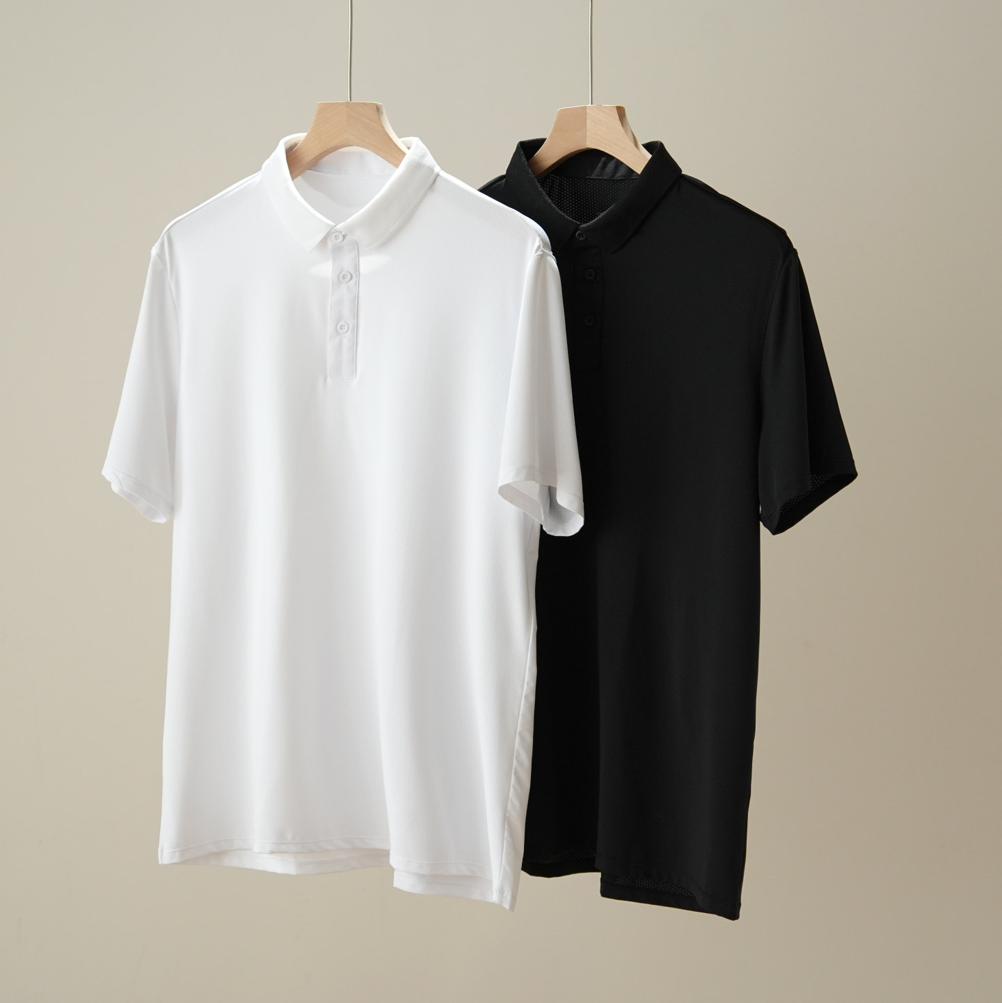 男士翻领POLO衫短袖大码运动上衣图片