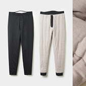 冬款 男士 弹力打底棉裤 加绒裤 加厚保暖裤 680g一条过冬