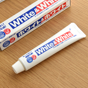 150g 补货到 去渍口气清新 狮王大白牙膏薄荷味 日用品 日本进口