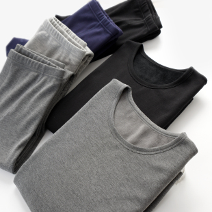 绒面一体秋衣秋裤 加绒内衣 不倒绒保暖裤 秋冬款 单件拍 男装 男士