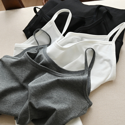 A类冰棉女士细吊带薄款背心夏