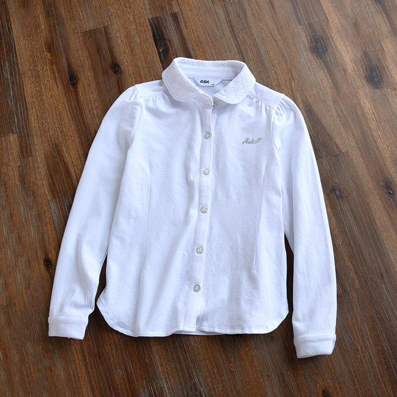 Chemise fille à manche longue - Ref 2084989 Image 1