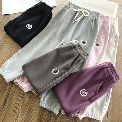 女童运动长裤棉质休闲裤男