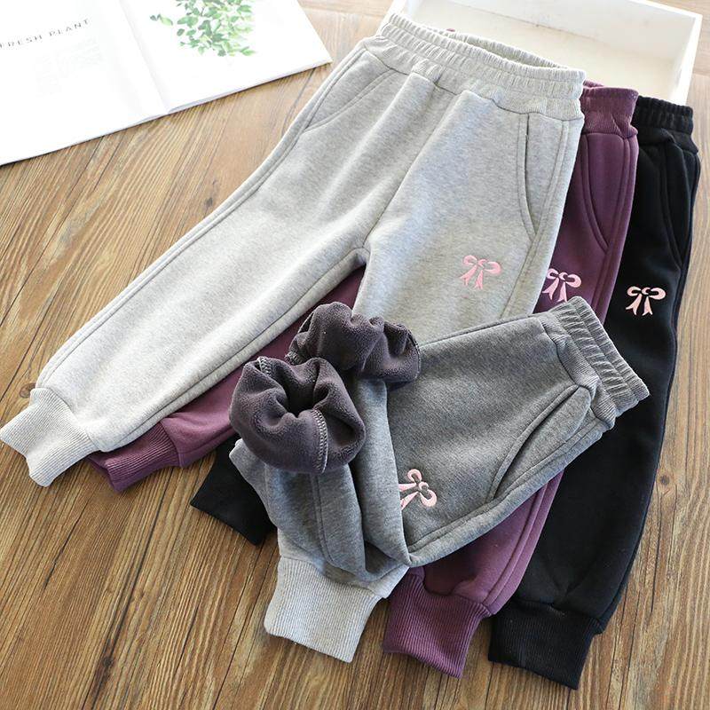 一体绒~女童加绒裤子休闲裤秋装2024秋冬新款加厚保暖运动卫裤男,童装/婴儿装/亲子装,裤子,淘宝优惠券,粉丝福利购,淘宝优惠卷