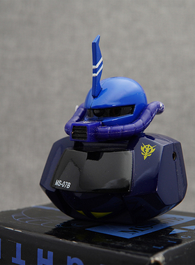 八十年代绝版日本高达扎古MS-07B手办玩偶台式气体机怀旧收藏级